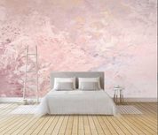 3D Abstract Pink Texture Ripple Wall Mural Wallpaper YXL 450- Jess Art Decoration