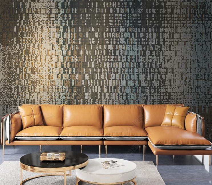 3D Retro Abstract Dark Color Wall Mural Wallpaper YXL 476- Jess Art Decoration