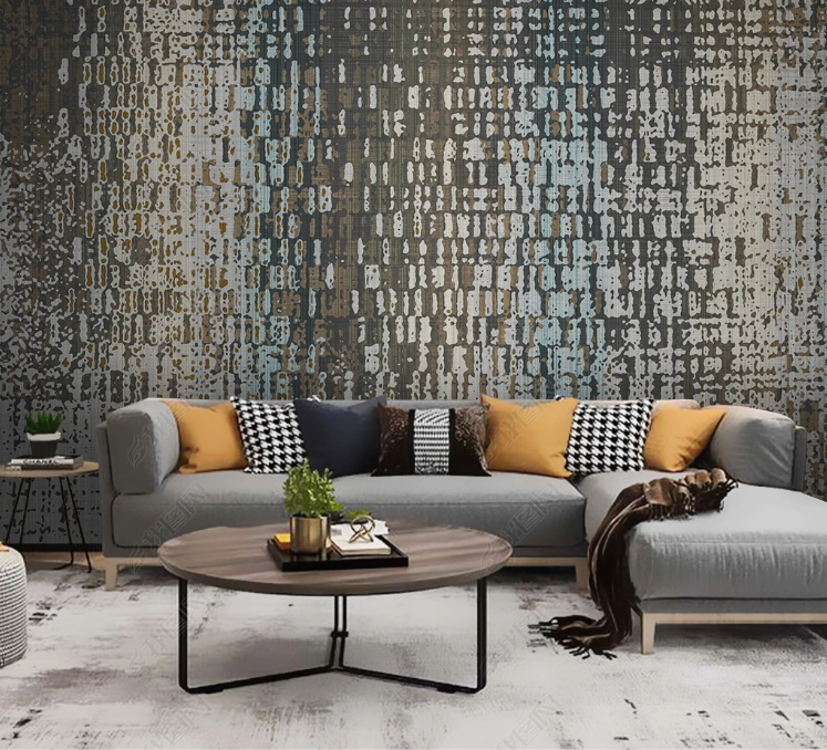 3D Retro Abstract Dark Color Wall Mural Wallpaper YXL 476- Jess Art Decoration