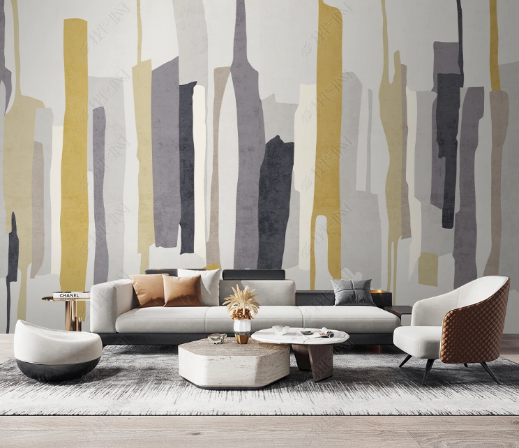 3D Geometric Rectangle Wall Mural Wallpaper YXL 488- Jess Art Decoration