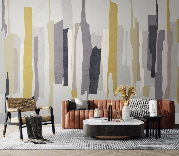 3D Geometric Rectangle Wall Mural Wallpaper YXL 488- Jess Art Decoration