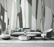 3D Abstract Line Geometric Wall Mural Wallpaper YXL 493- Jess Art Decoration