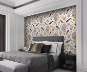 3D Floral Leaf Plant Wall Wall Mural Wallpaper YXL 547- Jess Art Decoration