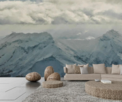 3D Oil painting Architecture Fog Wall Mural Wallpaper YXL 638- Jess Art Decoration