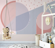 3D Geometric Round Line Ellipse Wall Mural Wallpaper YXL 809- Jess Art Decoration