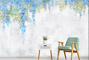 3D Freehand Sketching Flower Brick Wall Mural Wallpaper YXL 927- Jess Art Decoration