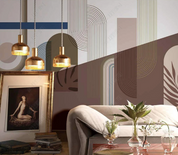 3D Geometric Round Rectangle Ellipse Wall Mural Wallpaper YXL 951- Jess Art Decoration