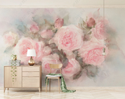 3D Flowers Rose Pink Wall Mural Wallpaper YXL 1113- Jess Art Decoration