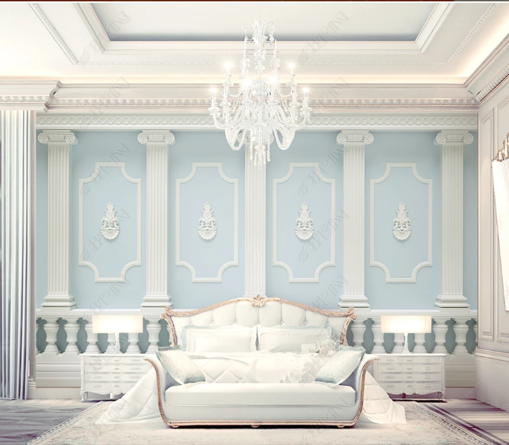 3D Stereoscopic Relief Marble Pillar Wall Mural Wallpaper YXL 1130- Jess Art Decoration