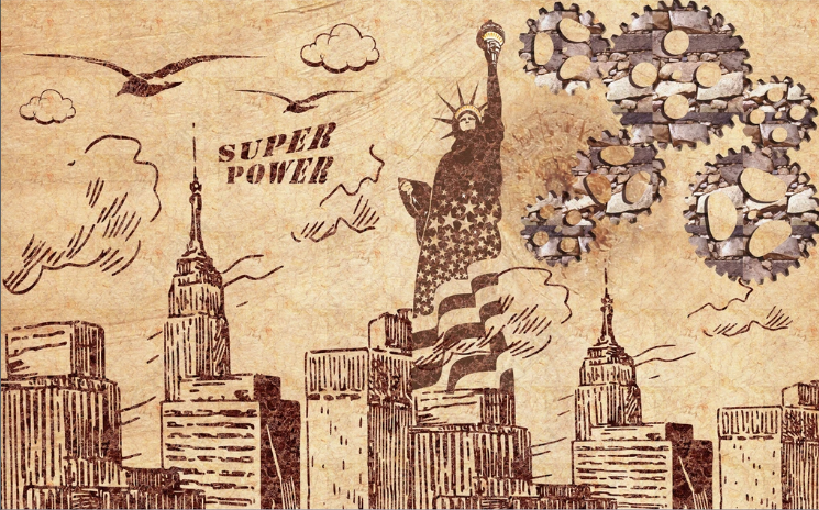 3D Retro Scenic Area Architecture Stone Sea Mew Wall Mural Wallpaper YXL 1287