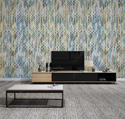 3D Abstract Wave Texture woven abstract wave texture wall mural wallpaper for office - view 3