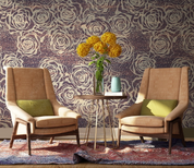 3D Flowers Rose Retro Wall Mural Wallpaper YXL 1498