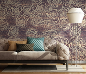 3D Flowers Rose Retro Wall Mural Wallpaper YXL 1498