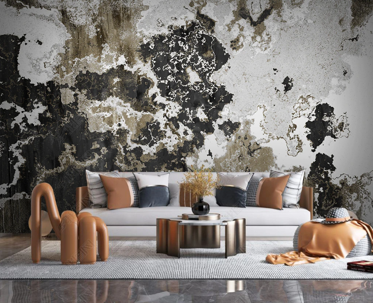 3D Abstract Ink And Wash Wall Mural Wallpaper YXL 138- Jess Art Decoration