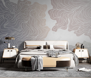 3D Abstract Line Retro Wall Mural Wallpaper YXL 188- Jess Art Decoration
