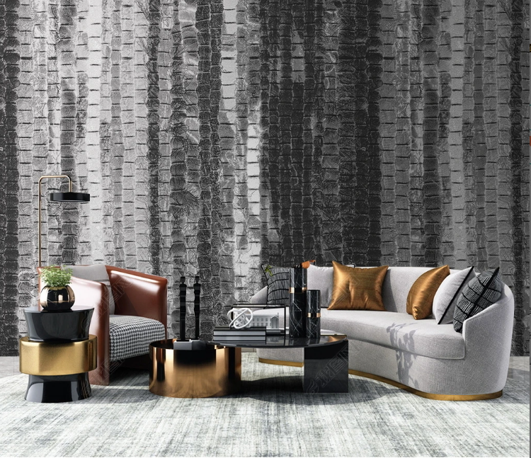3D Abstract Fabric Grey Wall Mural Wallpaper YXL 202- Jess Art Decoration
