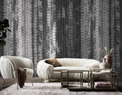 3D Abstract Fabric Grey Wall Mural Wallpaper YXL 202- Jess Art Decoration
