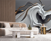 3D Abstract Horse Wave Wall Mural Wallpaper YXL 356- Jess Art Decoration