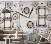 3D Abstract Line Hallway Hallway Wall Mural Wallpaper YXL 2029