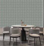3D Geometric Square Gray Wall Mural Wallpaper YXL 2125