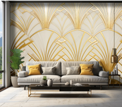 3D Gold Decoration Pattern Wallpaper Wall Mural Wall Decor Wall Art Wall Sticker Remoable Wallpaper LQH 237
