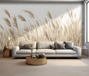 3D Reeds Landscape Wallpaper Wall Mural Wall Decor Wall Art Wall Sticker Remoable Wallpaper LQH 250