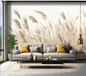 3D Reeds Landscape Wallpaper Wall Mural Wall Decor Wall Art Wall Sticker Remoable Wallpaper LQH 250