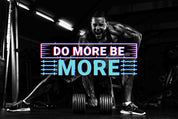 3D Fitness Person Letter Dumbbell Wall Mural Wallpaper YXL 1724