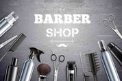 3D Barber Shop Hair Salon Haircut Specialist Wall Mural Wallpaper 18