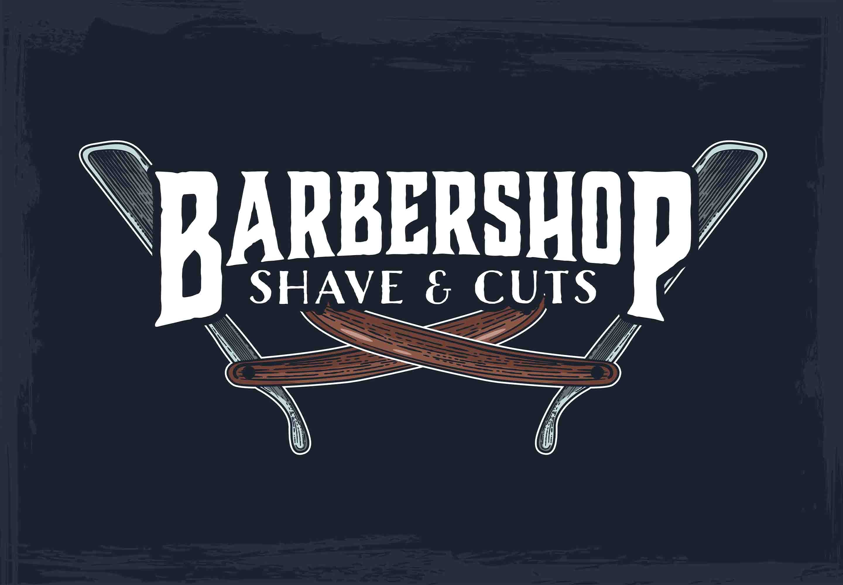 3D Barber Shop Hair Salon Haircut Specialist Shaving Wall Mural Wallpaper 15