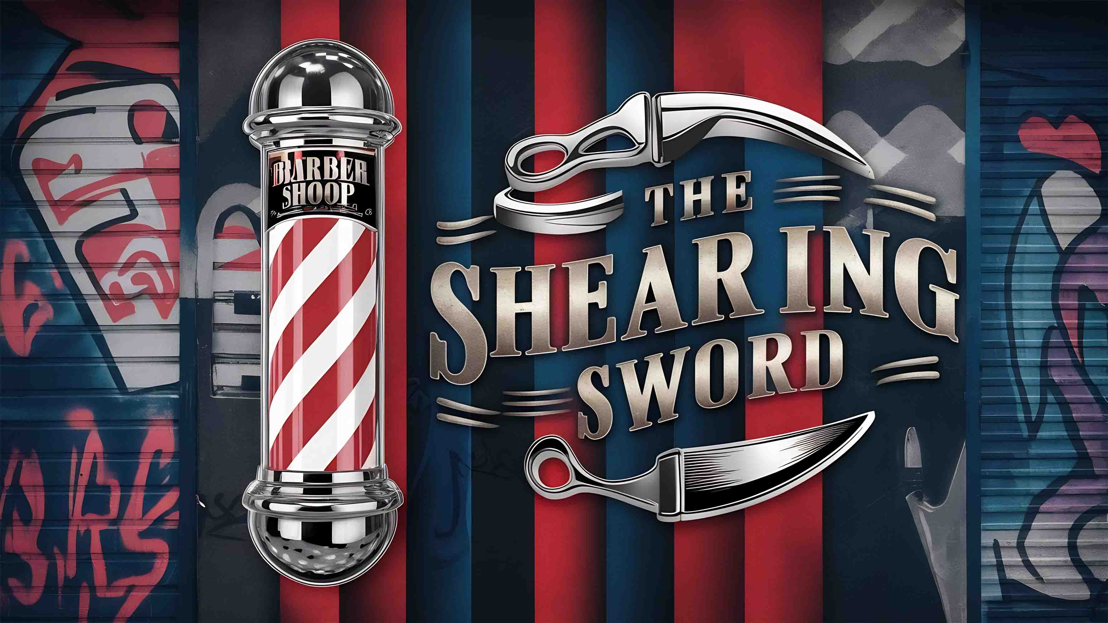 3D Salon Shop Beauty Salon Barber Shop Wall Mural Wallpaper 61