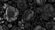 3D Abstract Black Floral Pattern Wallpaper Wall Mural Wall Decor Wall Art Wall Sticker Remoable Wallpaper