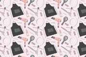 3D Salon Shop Beauty Salon Barber Shop Pattern Wall Mural Wallpaper 55