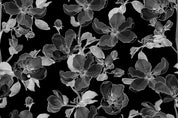 3D Black Floral Background Wallpaper Wall Mural Wall Decor Wall Art Wall Sticker Remoable Wallpaper