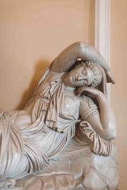 3D Sculpture Woman Sleep Wall Mural Wallpaper YXL 2434