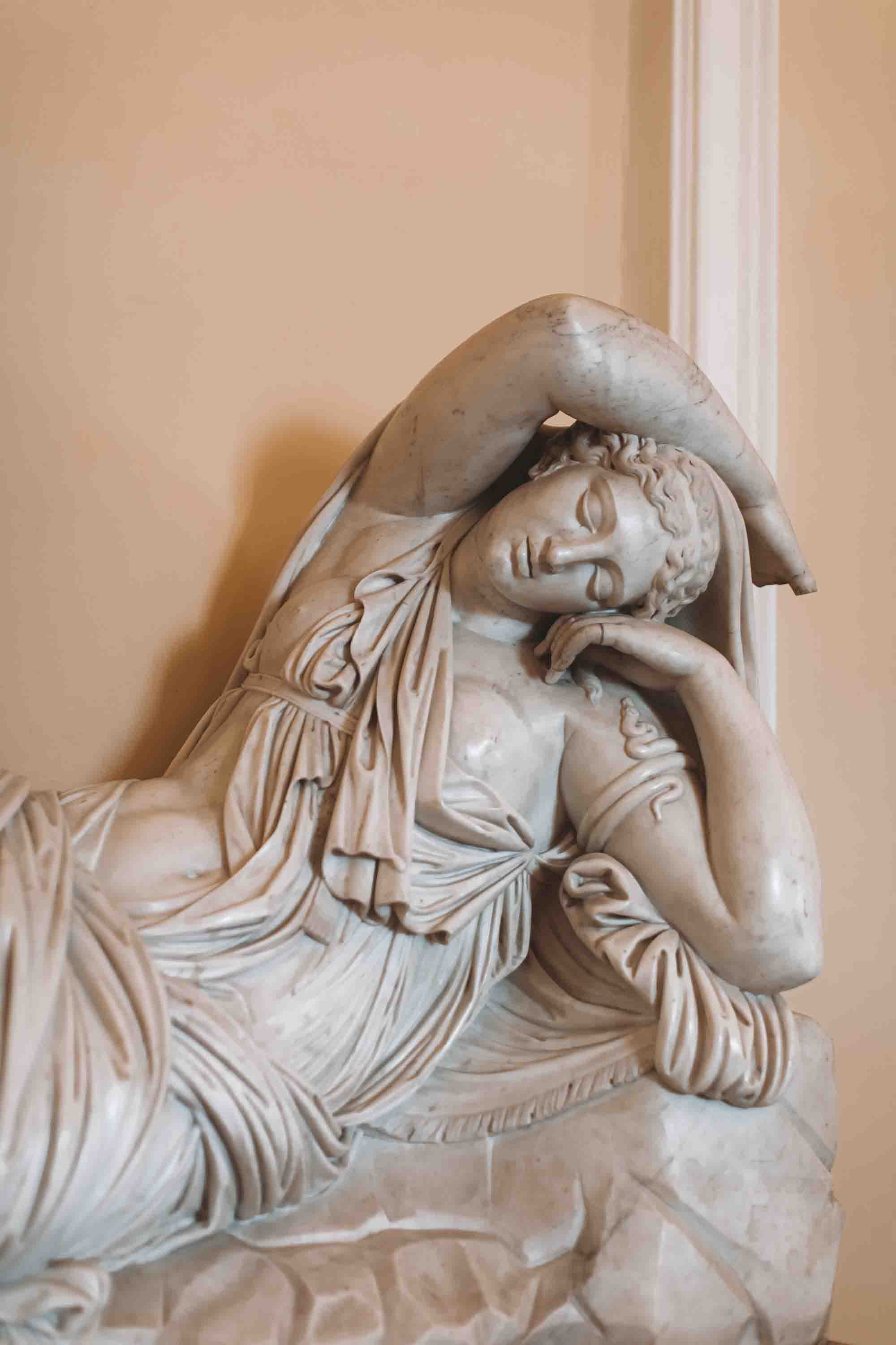 3D Sculpture Woman Sleep Wall Mural Wallpaper YXL 2434