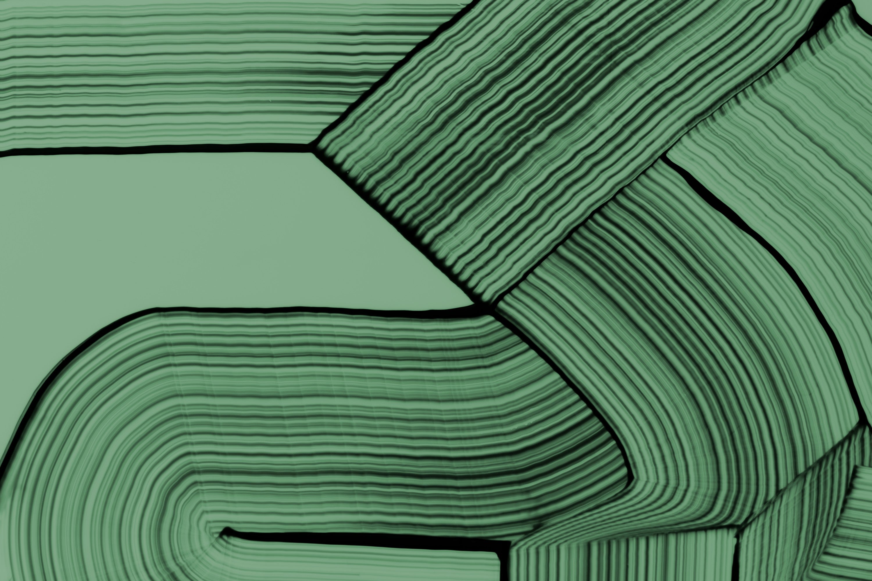 3D Office Business Commerce Green Geometric Modern Abstract Wall Mural Wallpaper 22