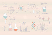 3D School STEM Science Lab Classroom Teaching Aid Math Wall Mural Wallpaper 50