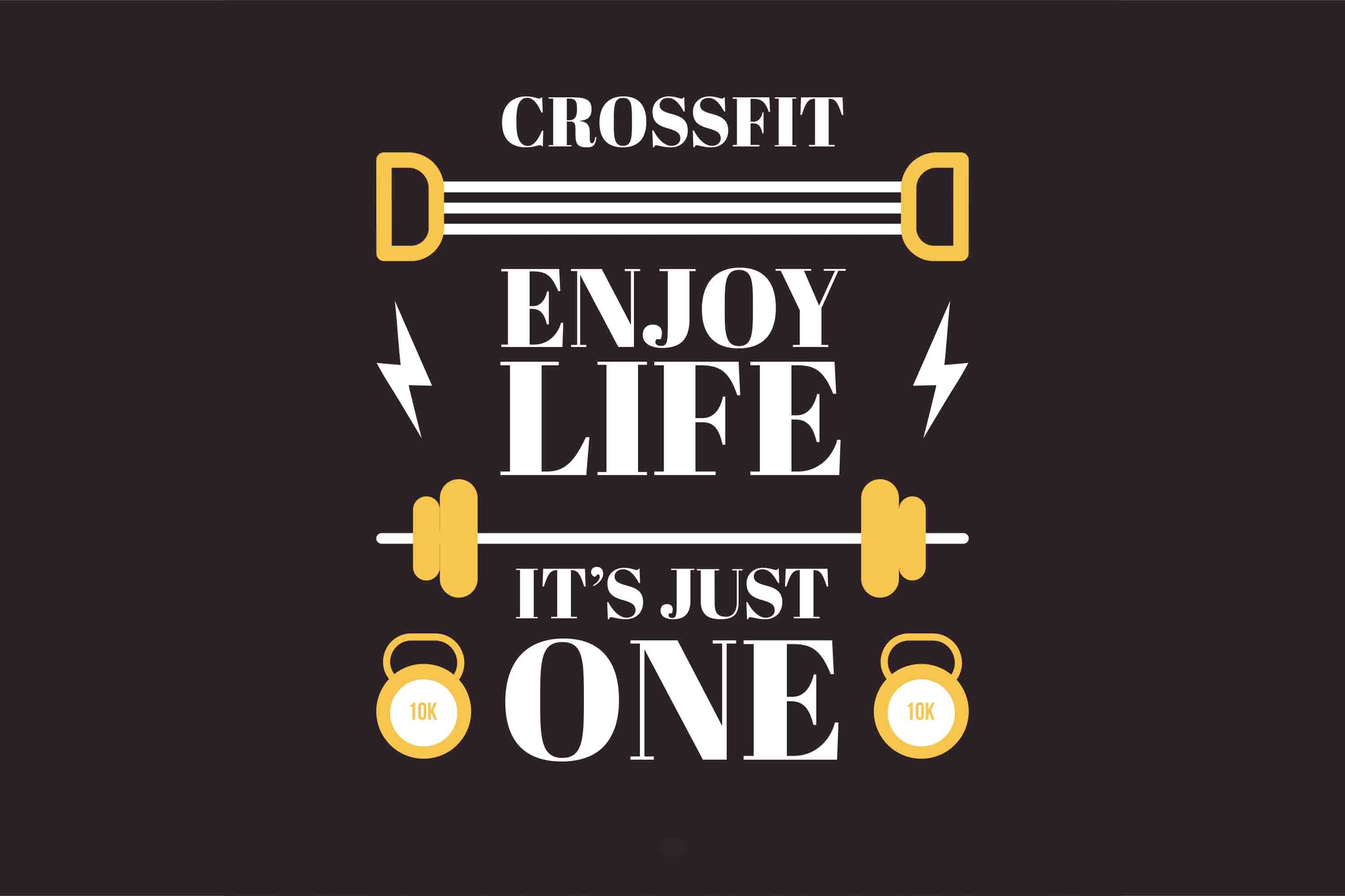 3D Letter Weightlifting Dumbbell Wall Mural Wallpaper YXL 2363