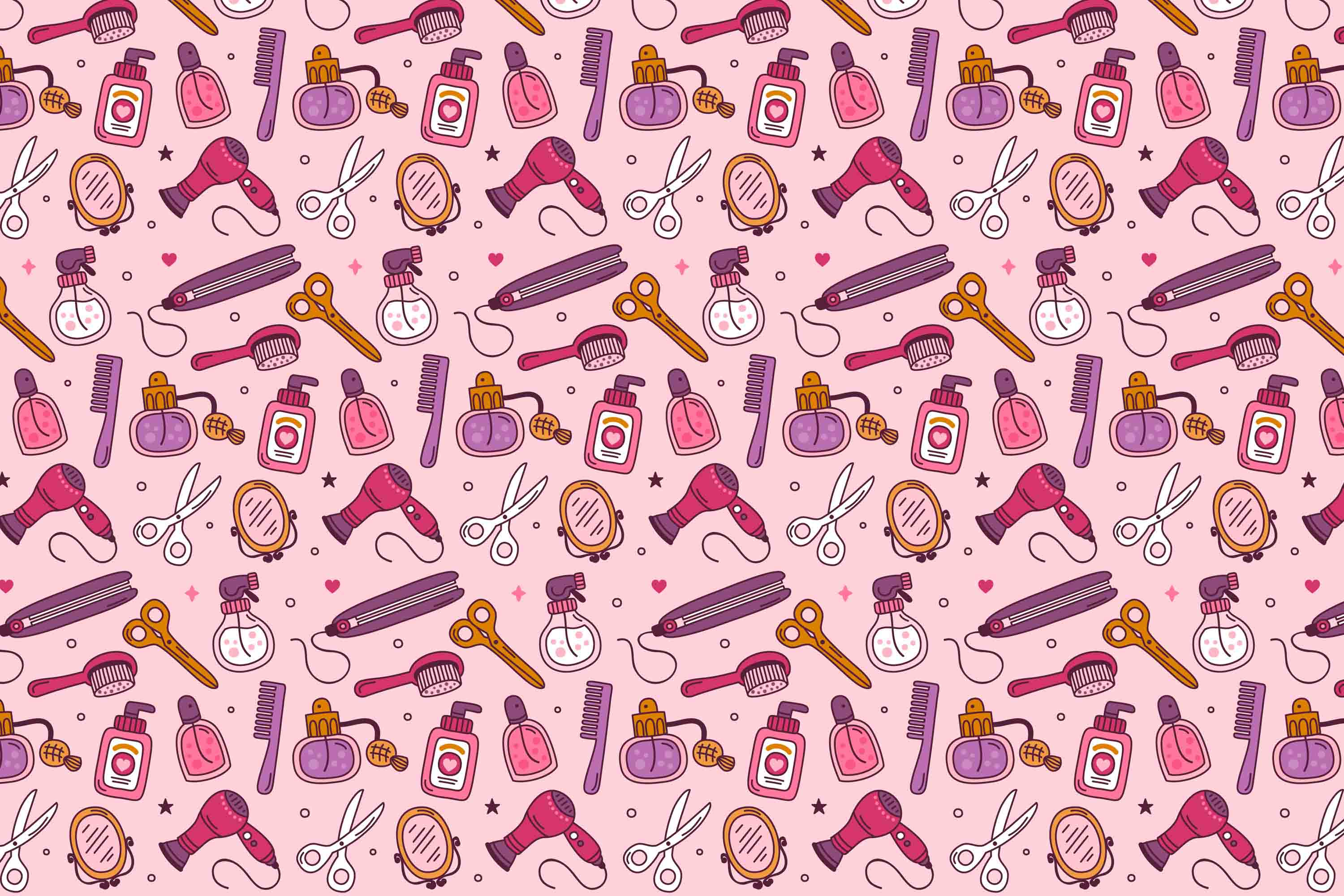 3D Salon Shop Beauty Salon Barber Shop Wall Mural Wallpaper 41