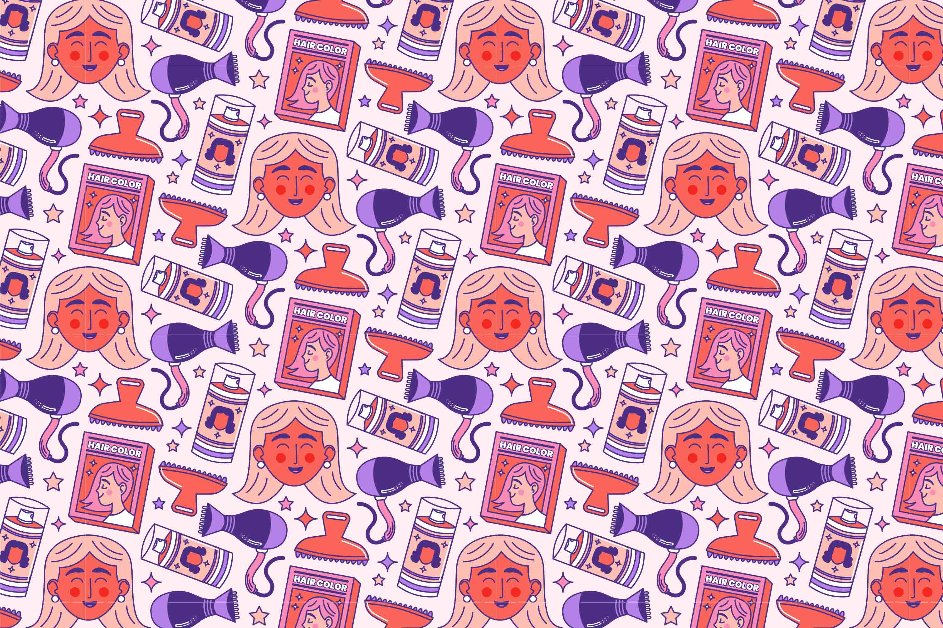 3D Salon Shop Beauty Salon Barber Shop Wall Mural Wallpaper 37