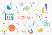 3D School STEM Science Lab Classroom Teaching Aid Wall Mural Wallpaper 39