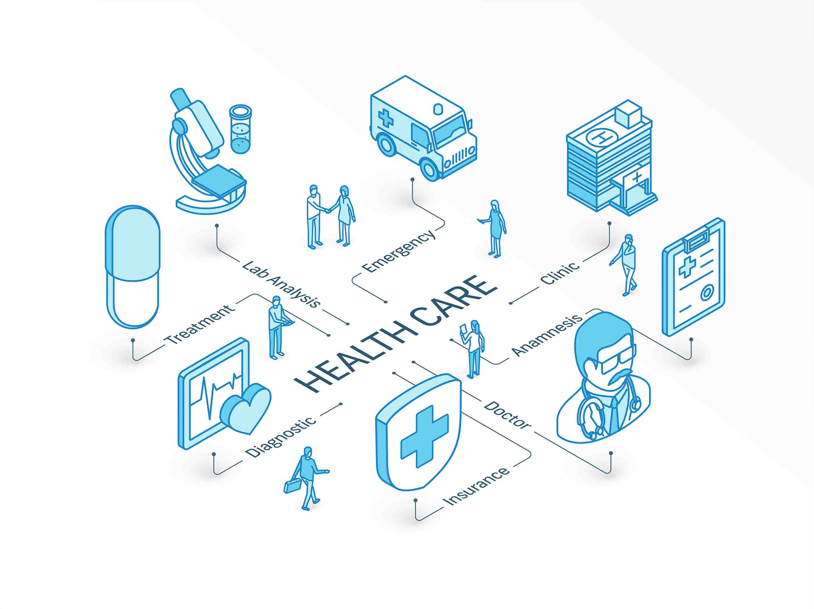 3D Clinic Hospital Rehabilitation Center Medical Healthcare Wall Mural Wallpaper 26