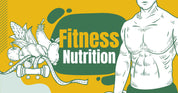 3D Fruits Banana Apple Muscle Men Letter Wall Mural Wallpaper YXL 1767