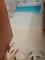 3D Beach Sea Shell Wallpaper Wall Mural Wall Decor Wall Art Wall Sticker Removable Wallpaper