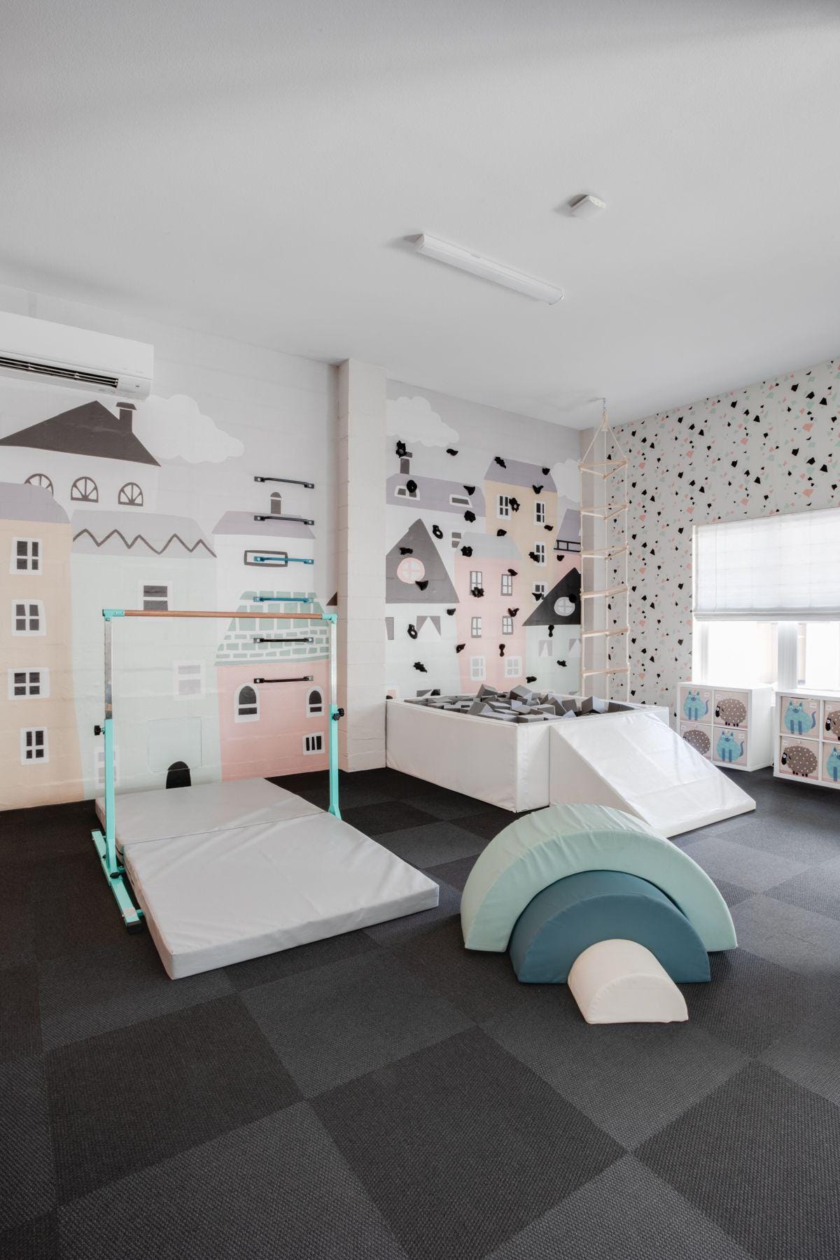 3D Cartoon Building Wallpaper Wall Mural Wall Decor Wall Art Wall Sticker Removable Wallpaper