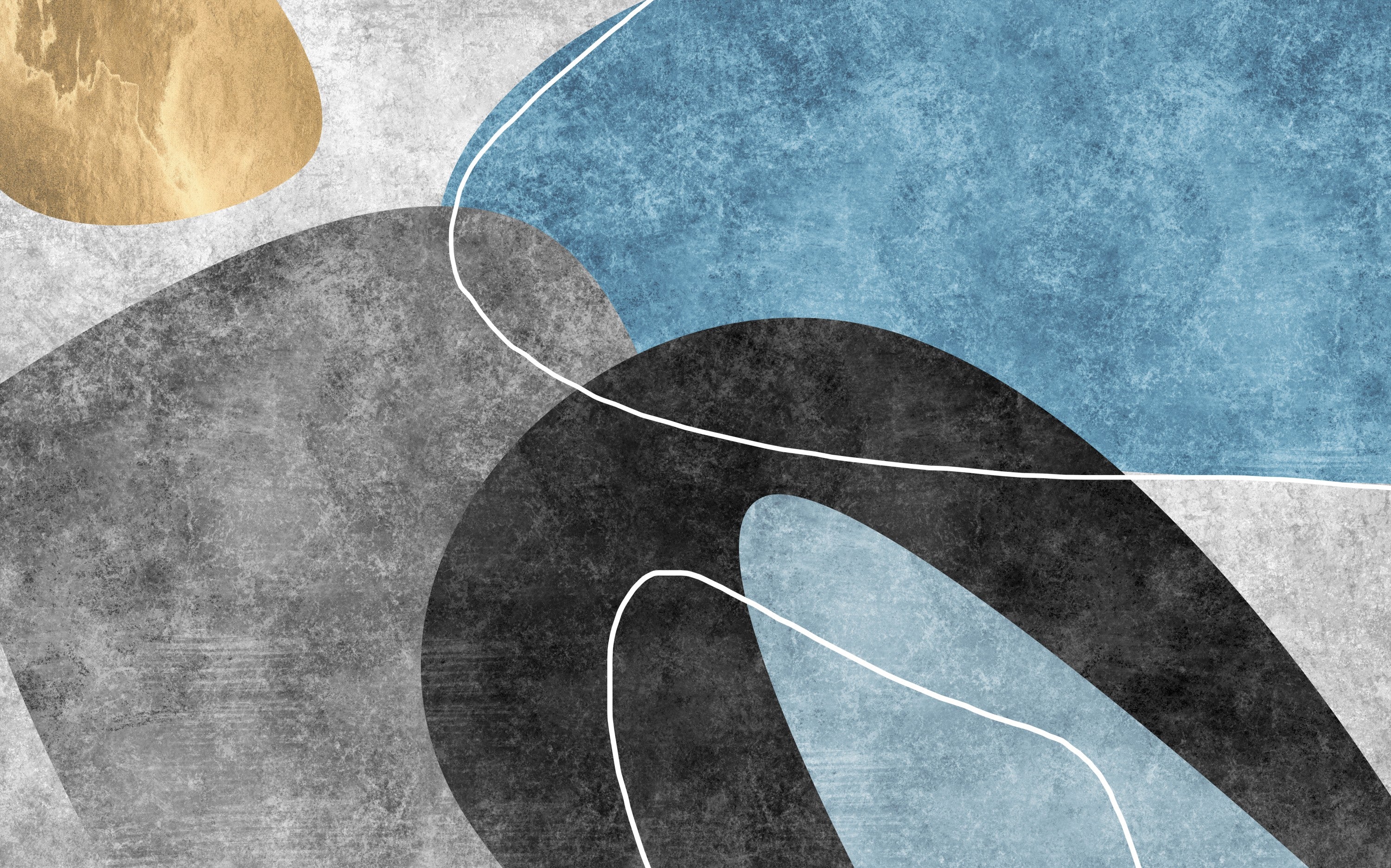 3D Office Business Commerce Geometric Lines Wall Mural Wallpaper 19