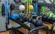 3D Storeroom Fitness Ball Ball Wall Mural Wallpaper YXL 2394