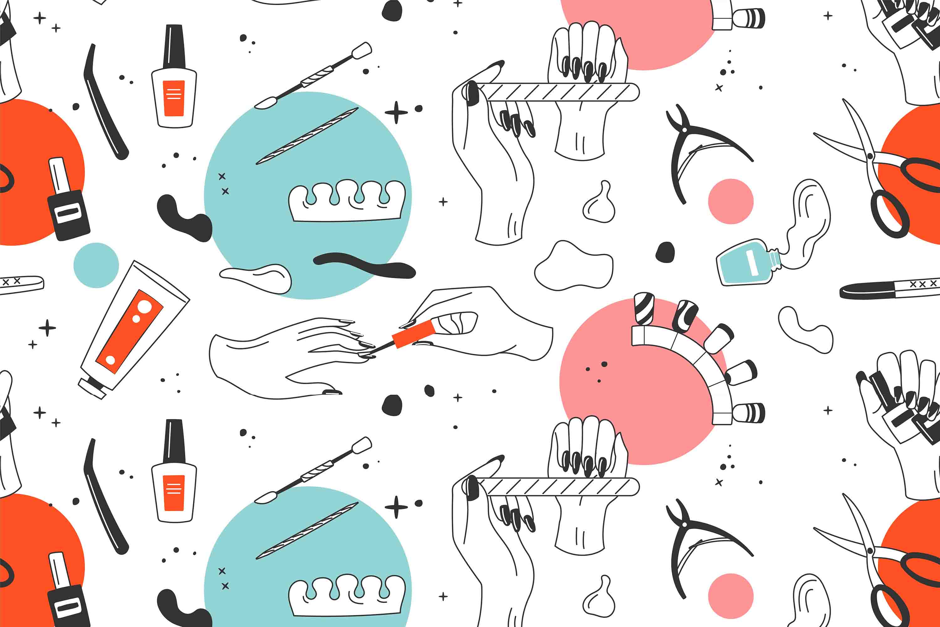 3D Salon Shop Beauty Salon Nail Salon Wall Mural Wallpaper 25