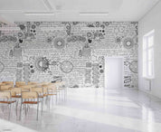 3D School STEM Science Lab Classroom Teaching Aid Biology Wall Mural Wallpaper 10